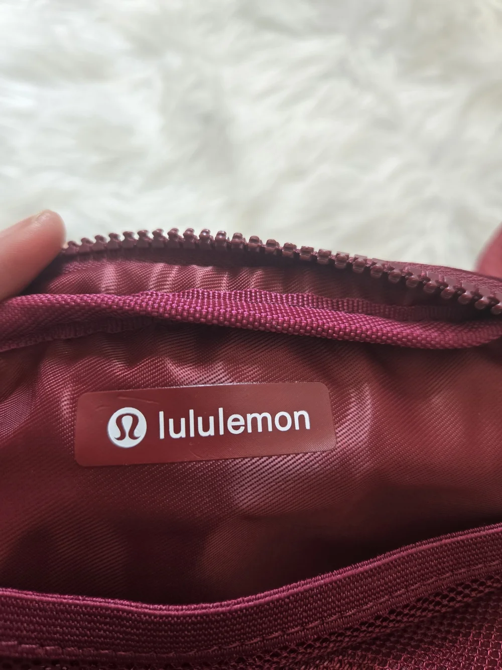 lululemon athletica Burgundy Everywhere Belt Bag 1L